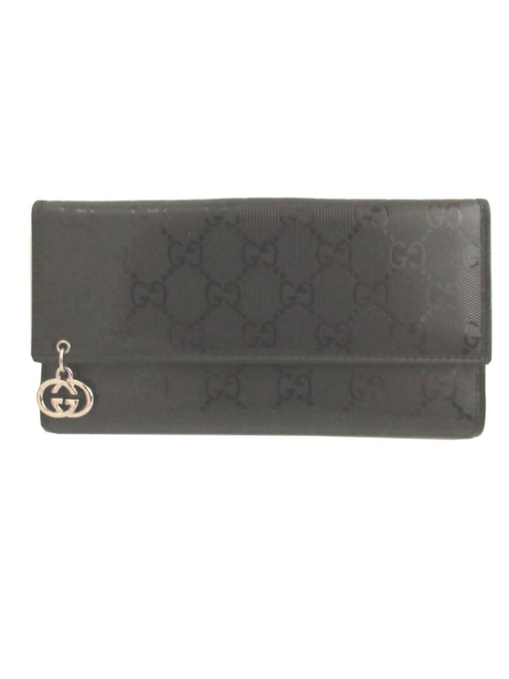 Gucci GG Supreme Black Bifold Wallet